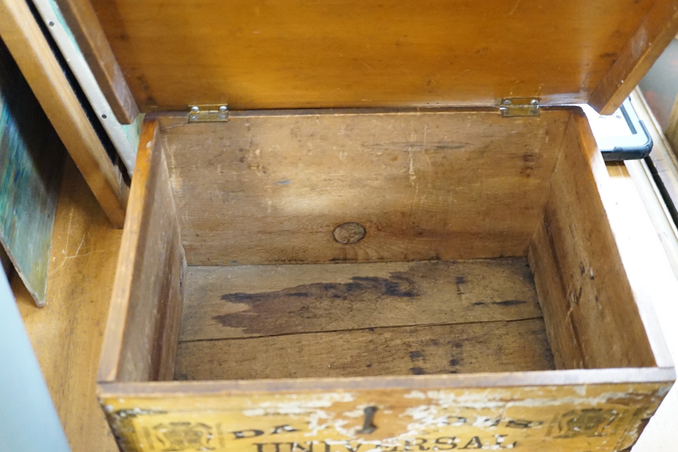 A vintage universal medicine chest